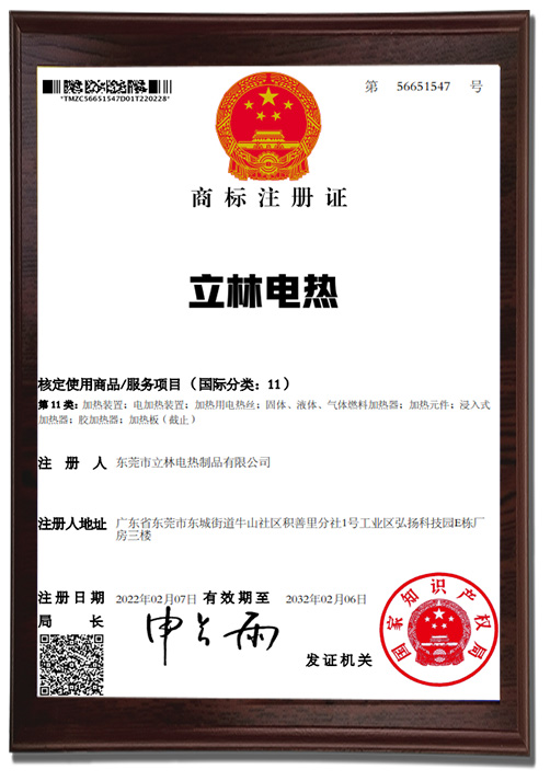 立林电热11类注册商标